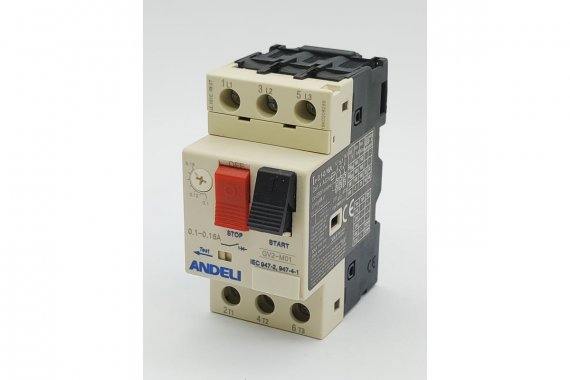 Фотография товара 'Andeli ADL01-600 Диф. автомат ADB3LE-32 2P 6A 30mA тип AC х-ка B 6kA'